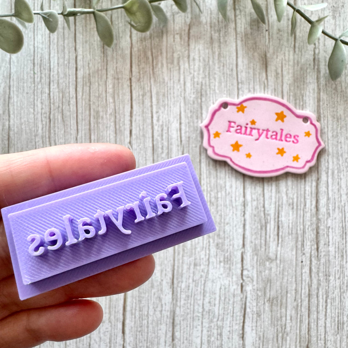 Bookshelf Tavern Sign Stamps