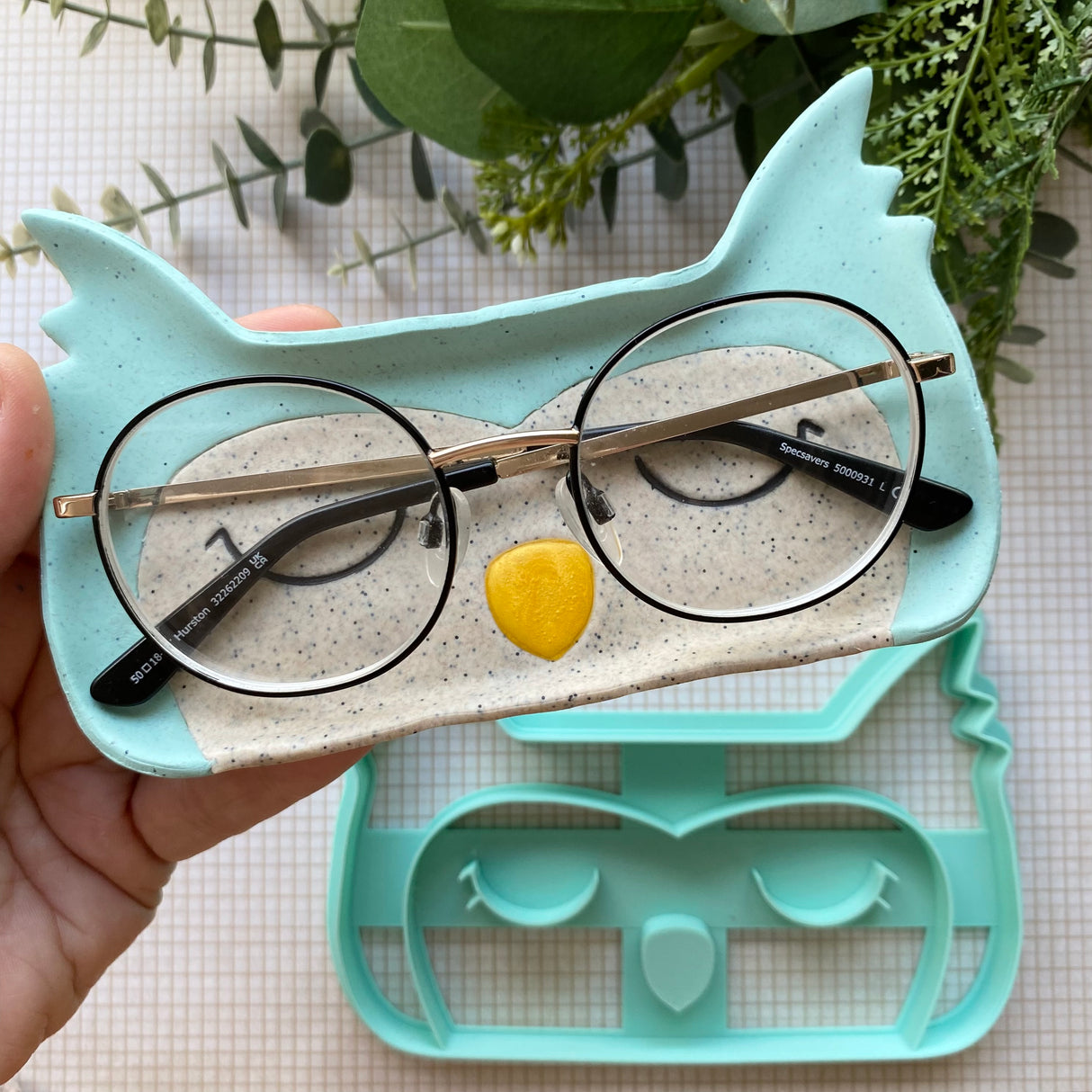 Owl Glasses Tray