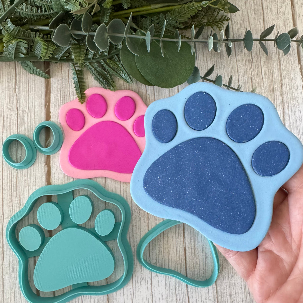 Paw Print Decor Cutter Set