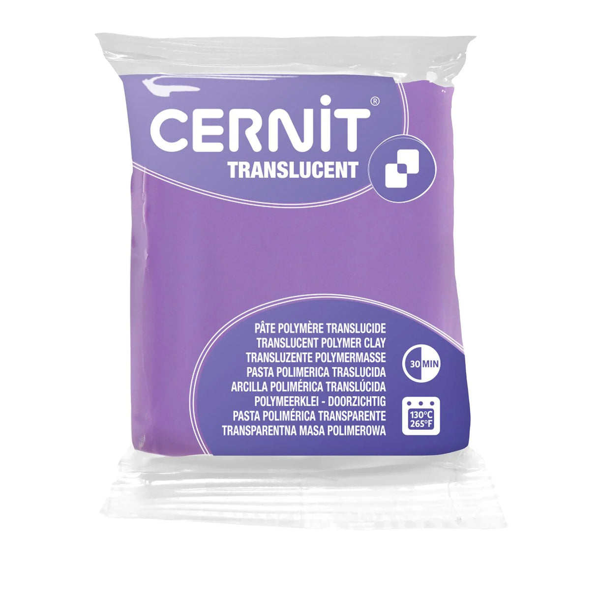 Cernit Translucent - Violet Purple
