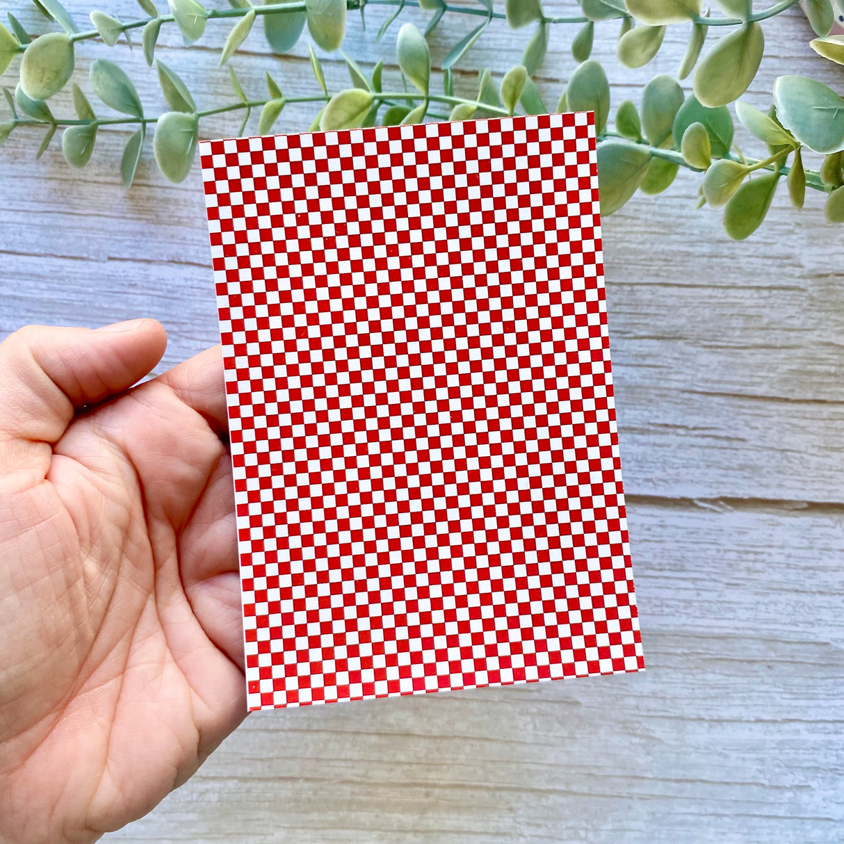 Checkerboard - Water Soluble Transfer