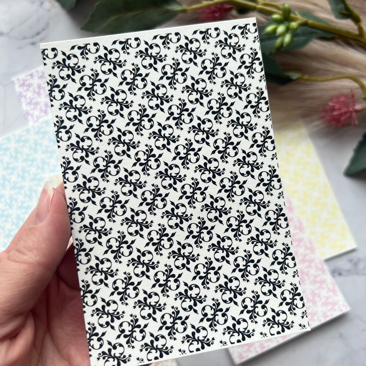 Victorian Fleur - Water Soluble Transfer