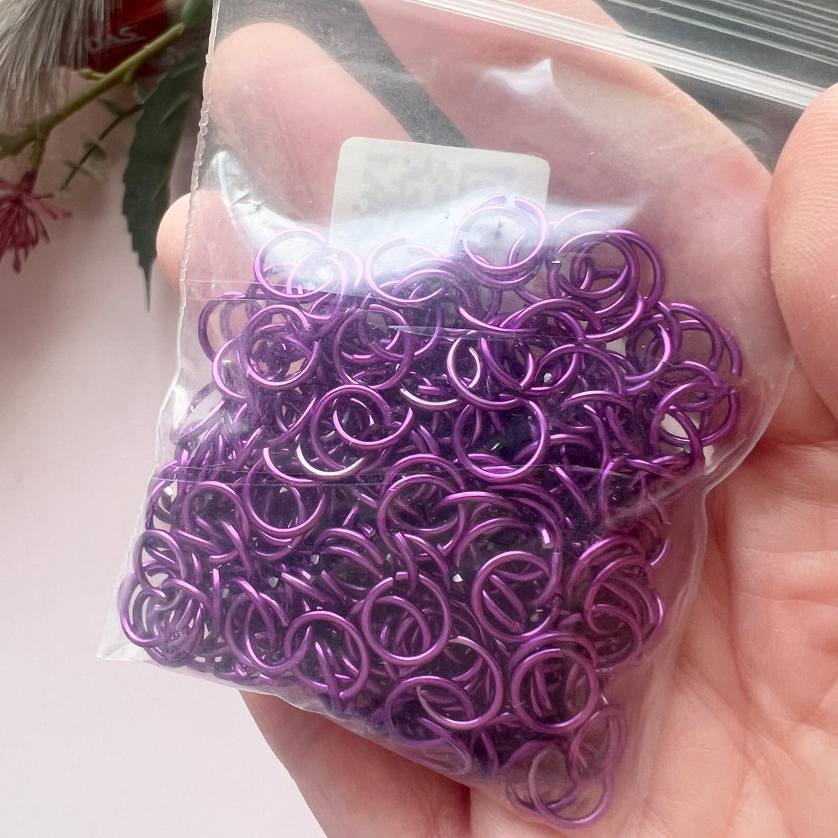 Secret Stash Item - Coloured Jump Rings
