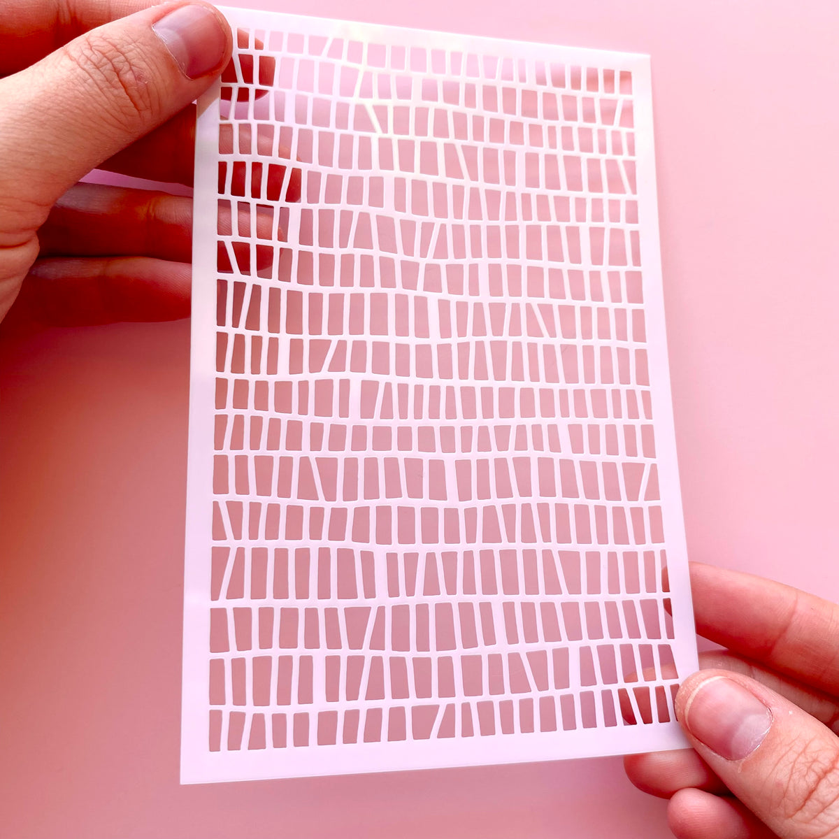 Wavy Weave Stencil