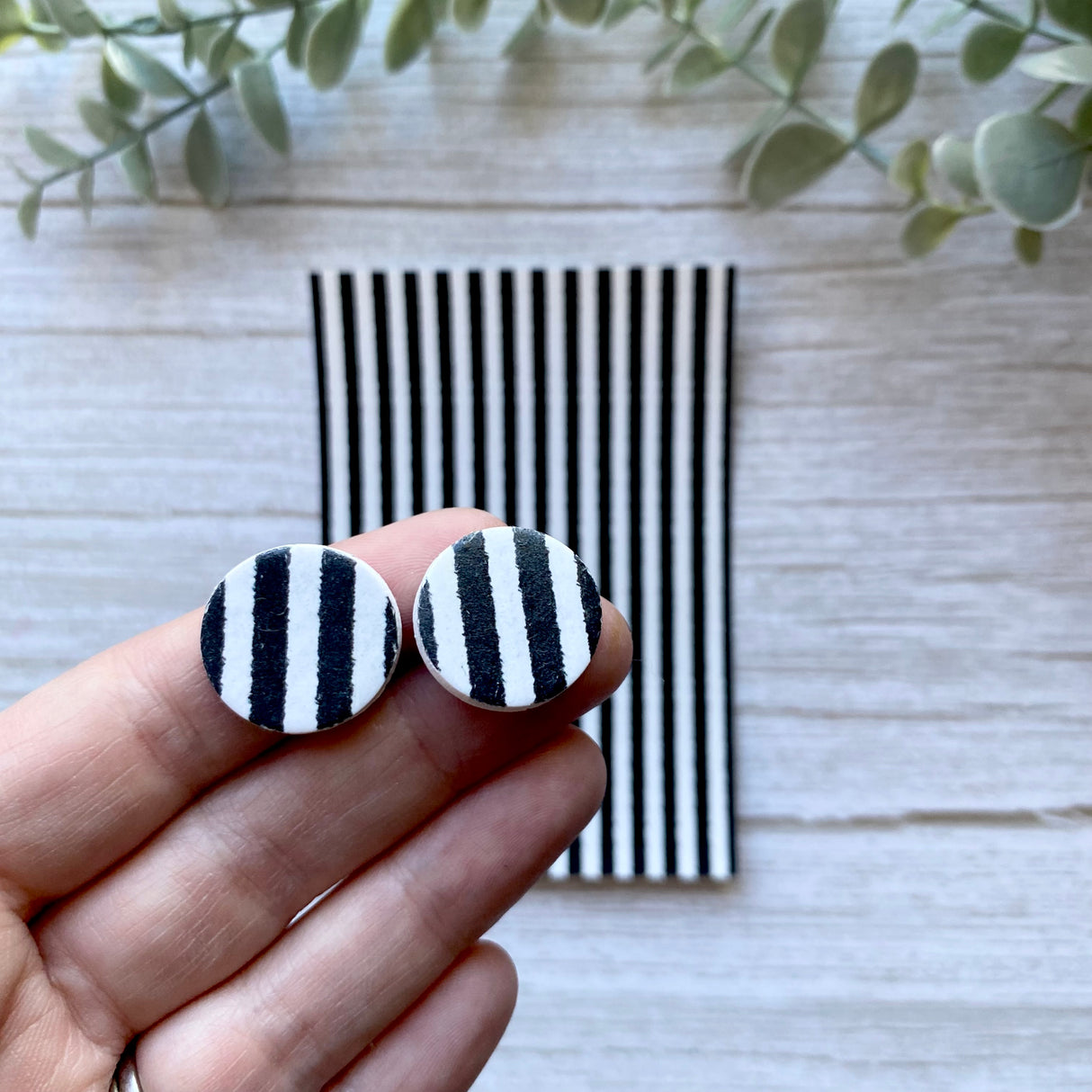 Beetlejuice Stripes - Water Soluble Transfer