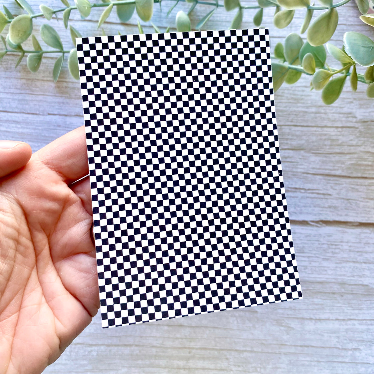 Checkerboard - Water Soluble Transfer
