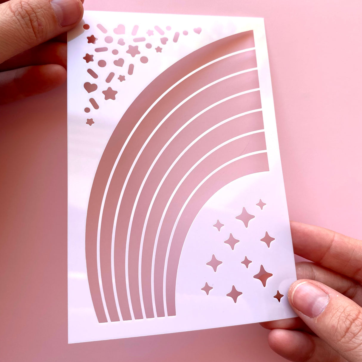 Rainbow Magic Stencil