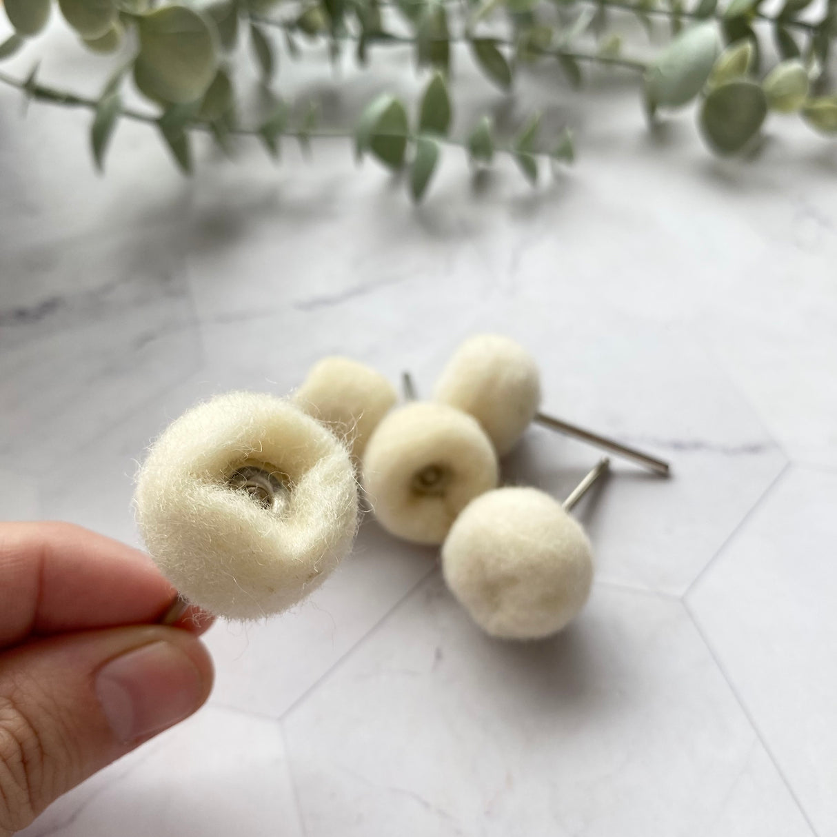 Wool Buffing Head