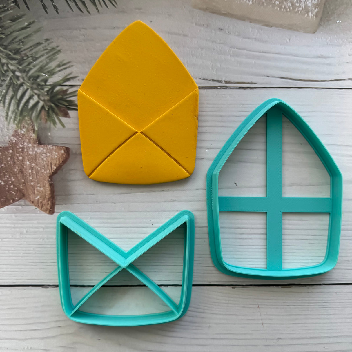 Envelope Square Stacks Decor Cutter - 2 Piece Set