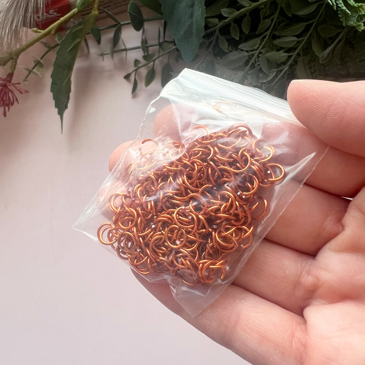 Secret Stash Item - Coloured Jump Rings