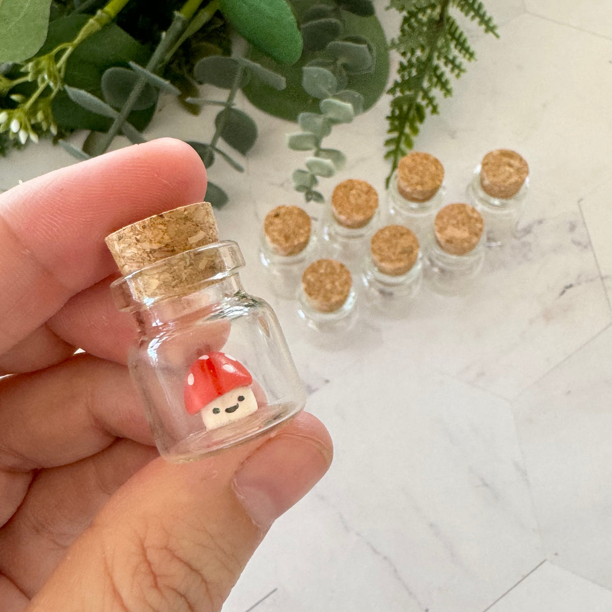 Ultra Mini Glass Bottles - 8 pack
