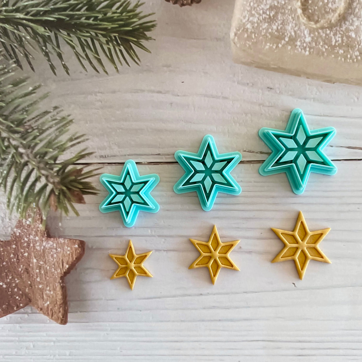 6-pointed Star Imprint Cutter