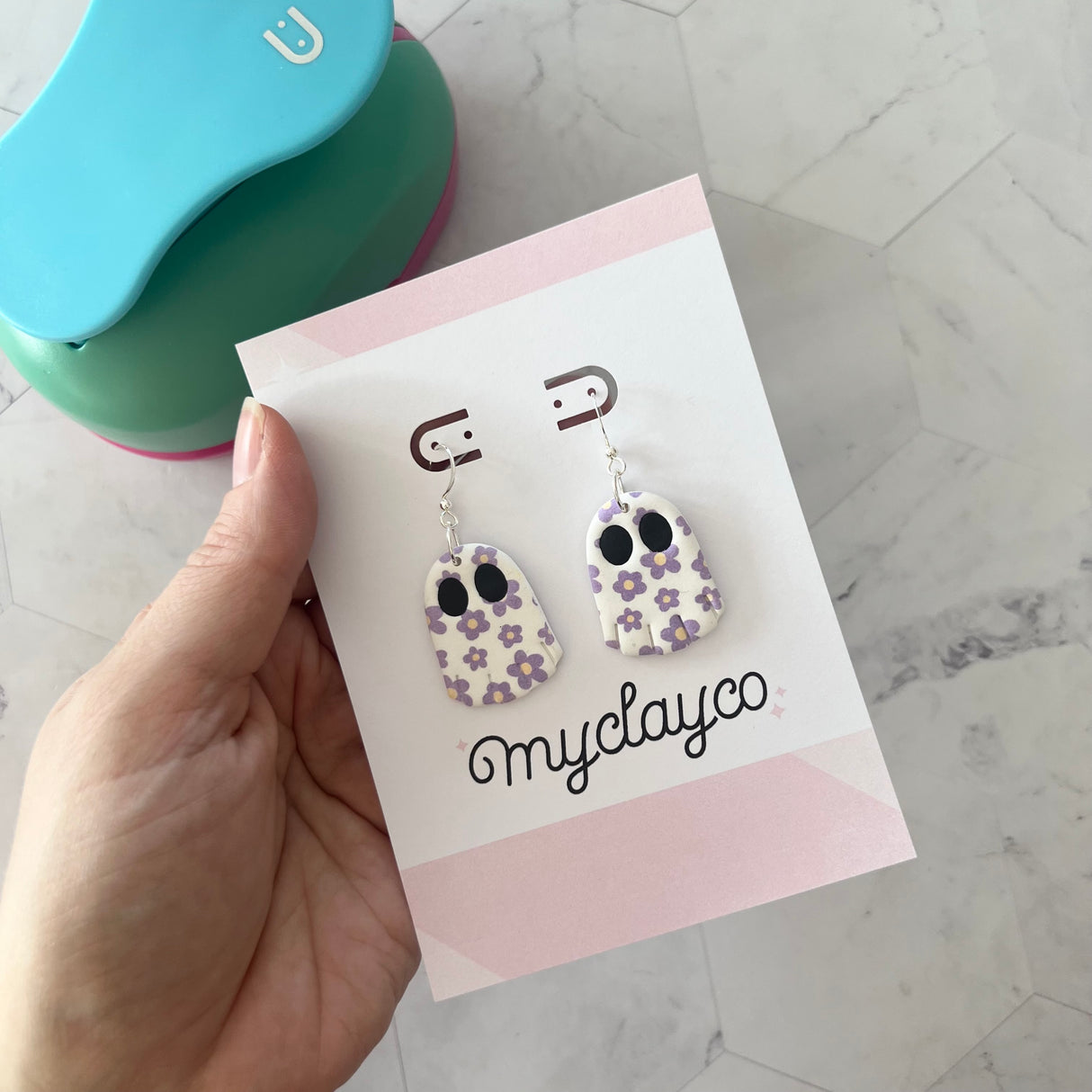 Earring Card Hole Punch - Horizontal