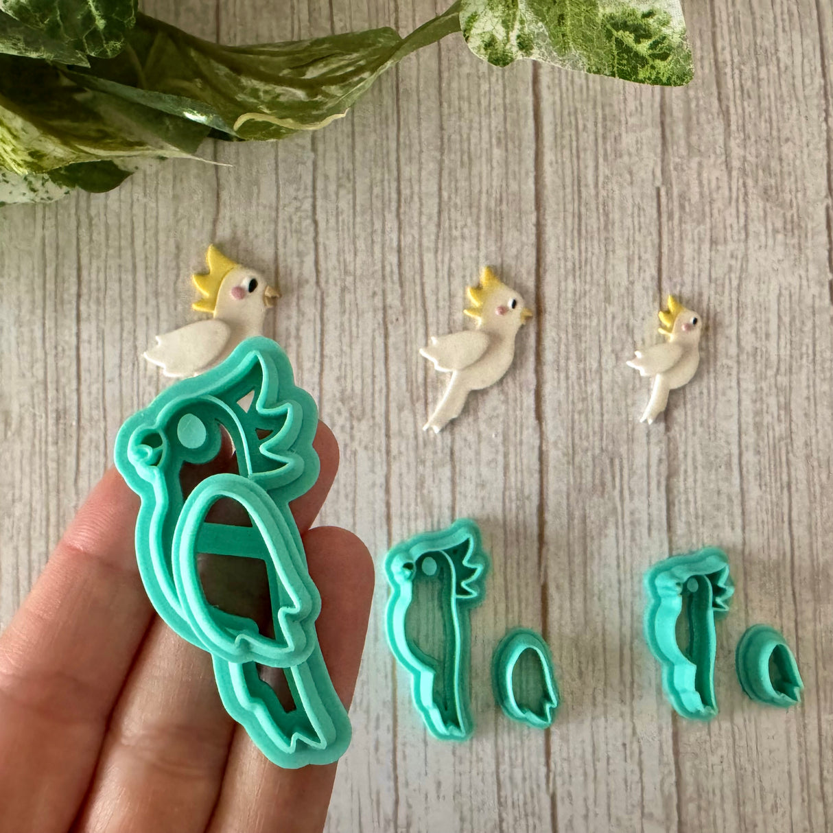 Cockatoo Bird Stacks Cutter Set