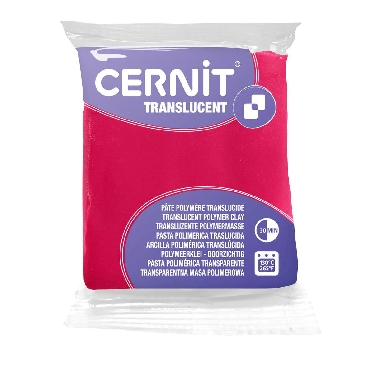 Cernit Translucent - Ruby