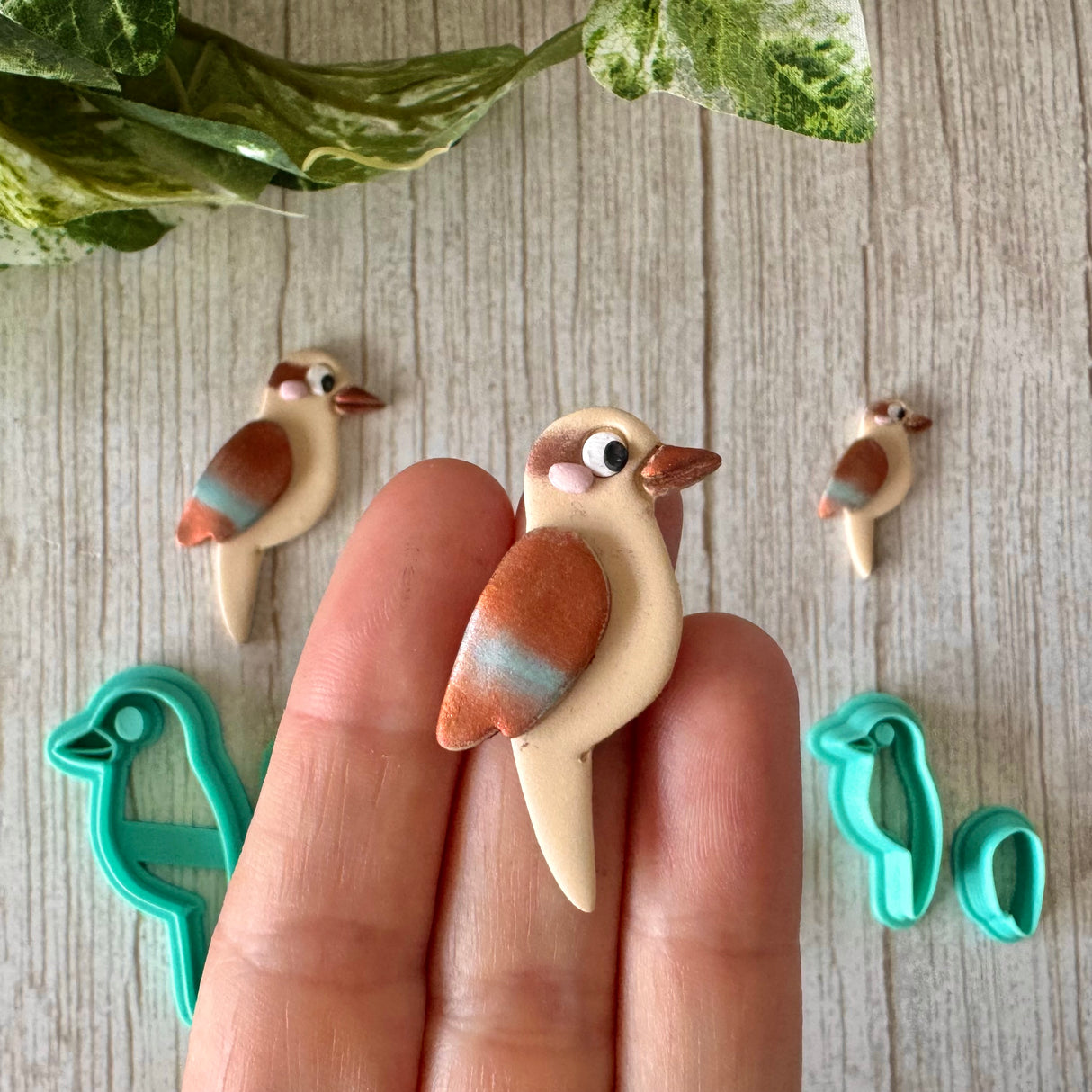 Kookaburra Bird Stacks Cutter Set