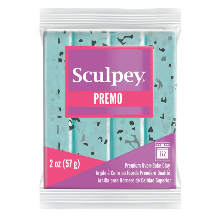 Sculpey Premo - Turquoise Granite