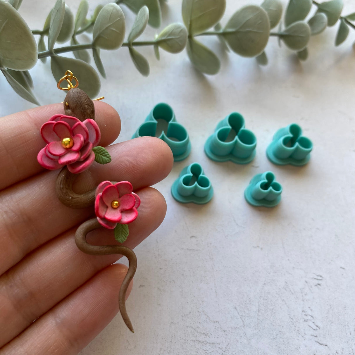 3 Petal Flower Stacks Cutter Set