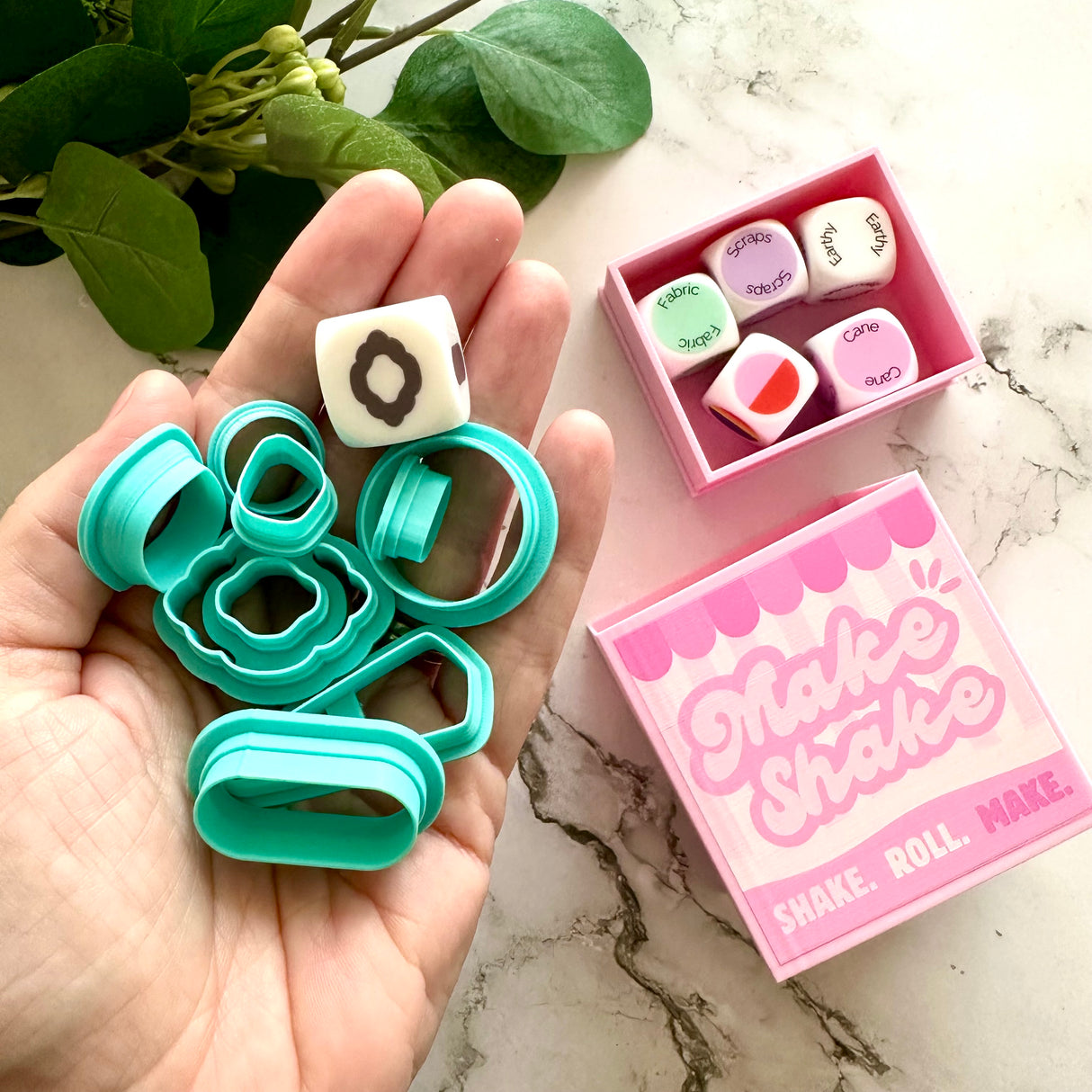 Make Shake - Creative Dice Game (for Polymer Clay)