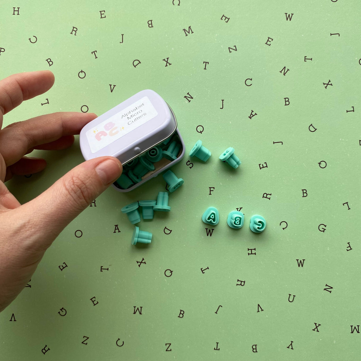 Alphabet Cutters - 6mm Micro