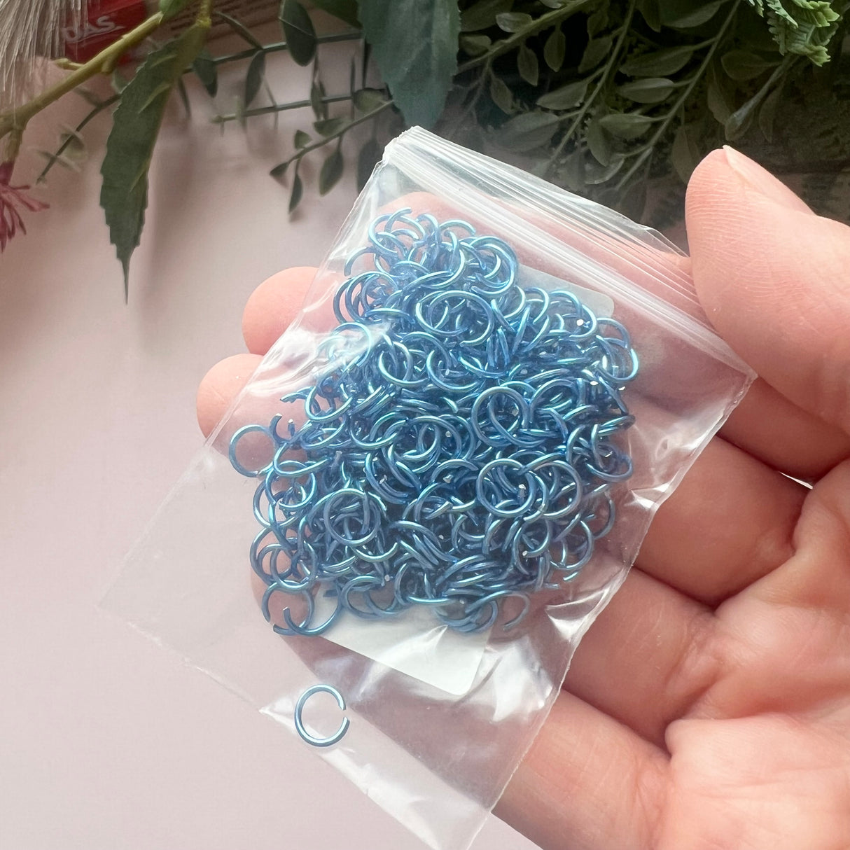 Secret Stash Item - Coloured Jump Rings
