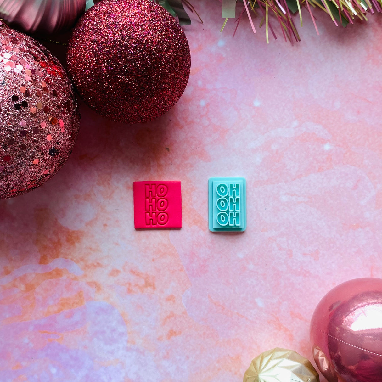 Ho Ho Ho Outline Stamp