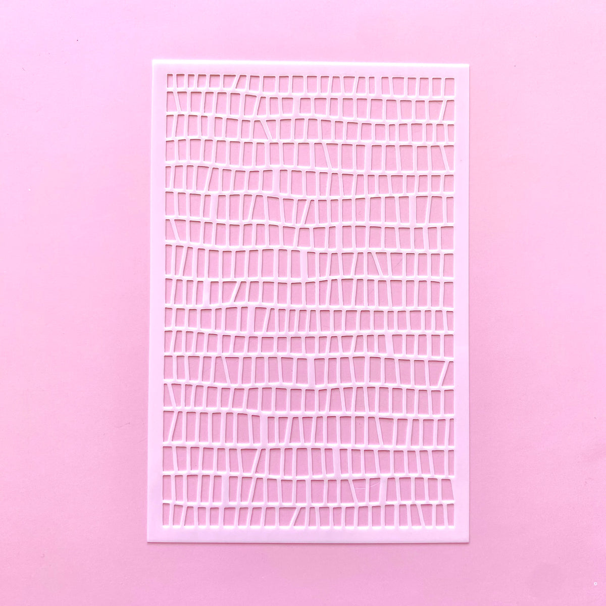Wavy Weave Stencil