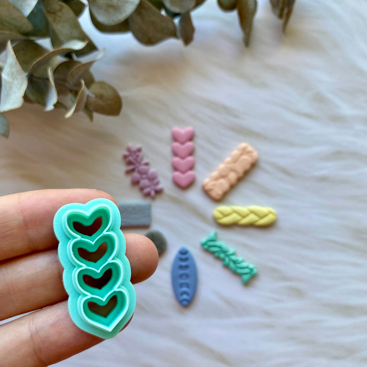 Layered Hearts Huggie Cutter