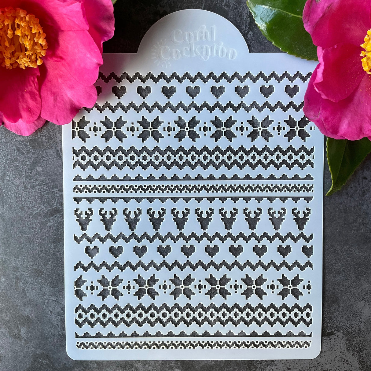 Micro Christmas Sweater Stencil (ST045)