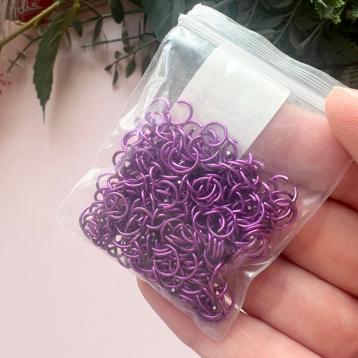 Secret Stash Item - Coloured Jump Rings