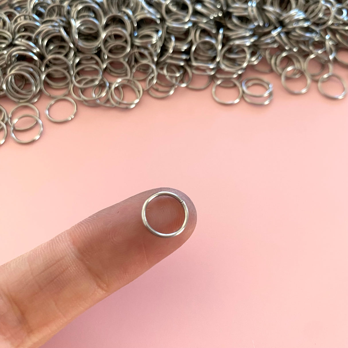 10mm Jump Rings - Surgical Stainless Steel - Essentials Range