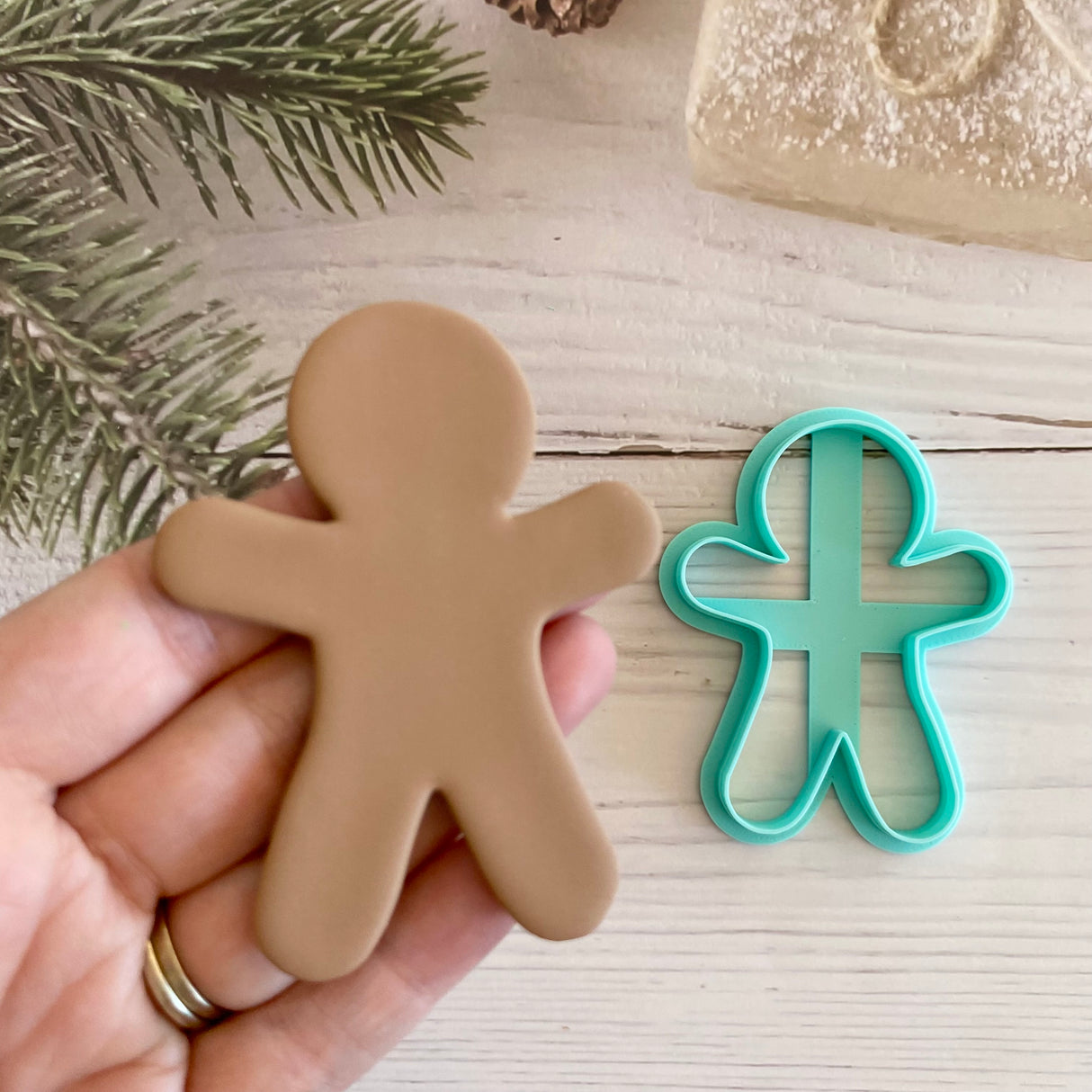 Gingerbread Man Christmas Decoration Cutter