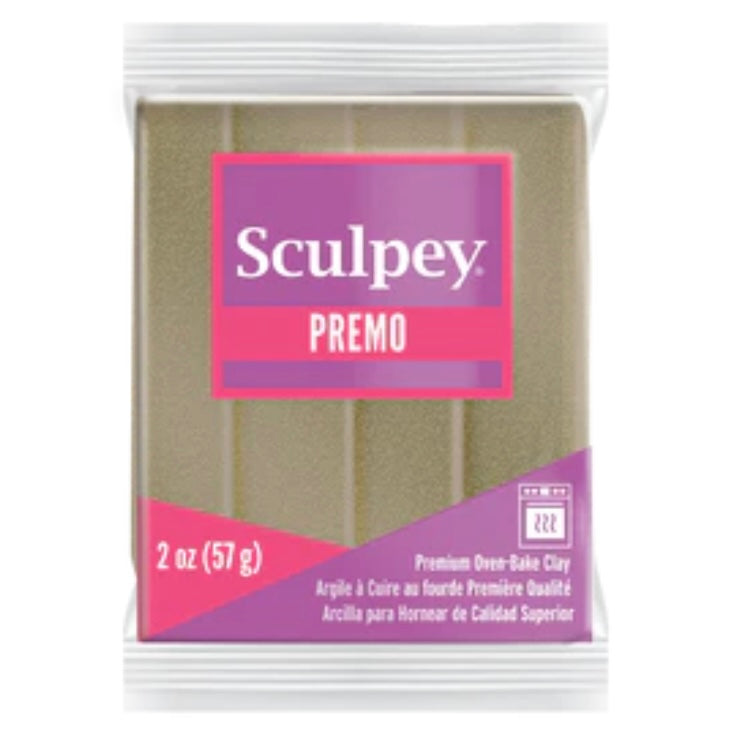 Sculpey Premo - Yellow Gold Glitter