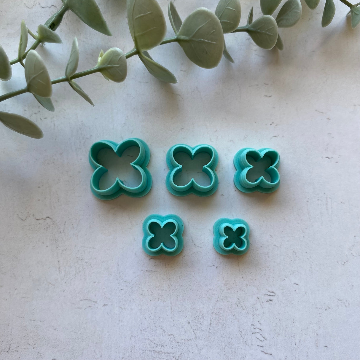 4 Petal Flower Stacks Cutter Set