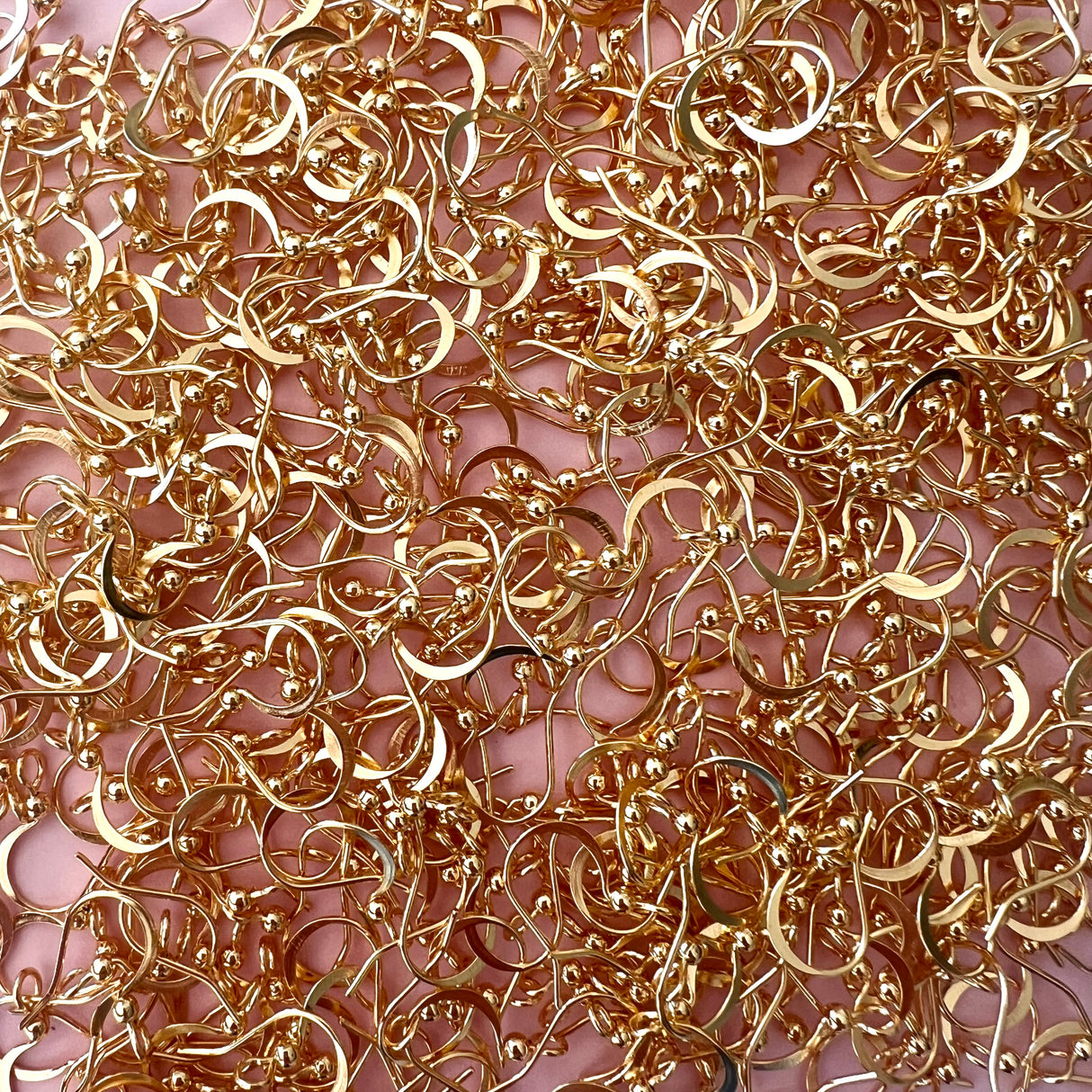 Boho Hooks - Gold Plated Stainless Steel - Vertical Loop