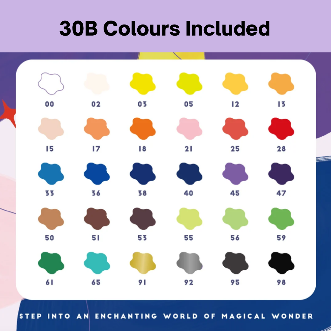 Arrtx Acrylic Paint Pens - 30 Colour Set Paint Markers