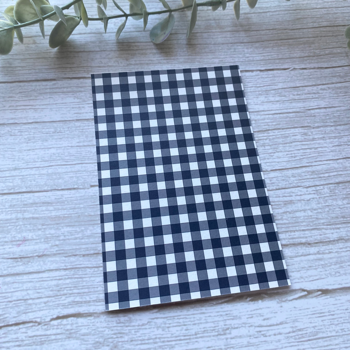 Gingham - Water Soluble Transfer