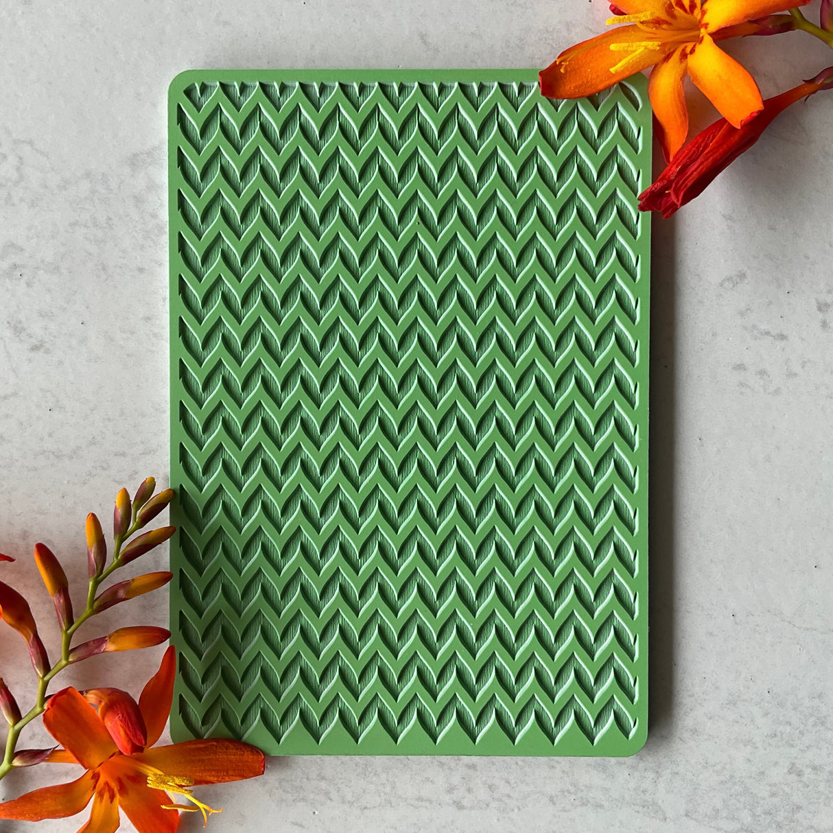 Chevron Zig Zag - Texture Mat