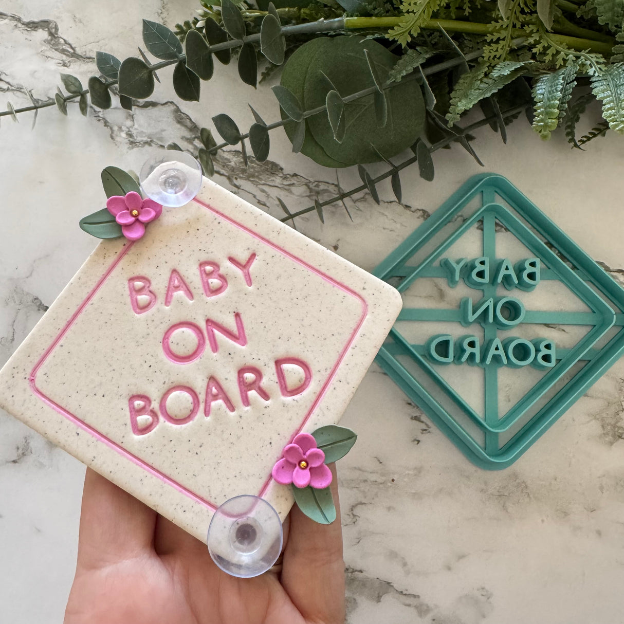 Baby on Board Decor Cutter