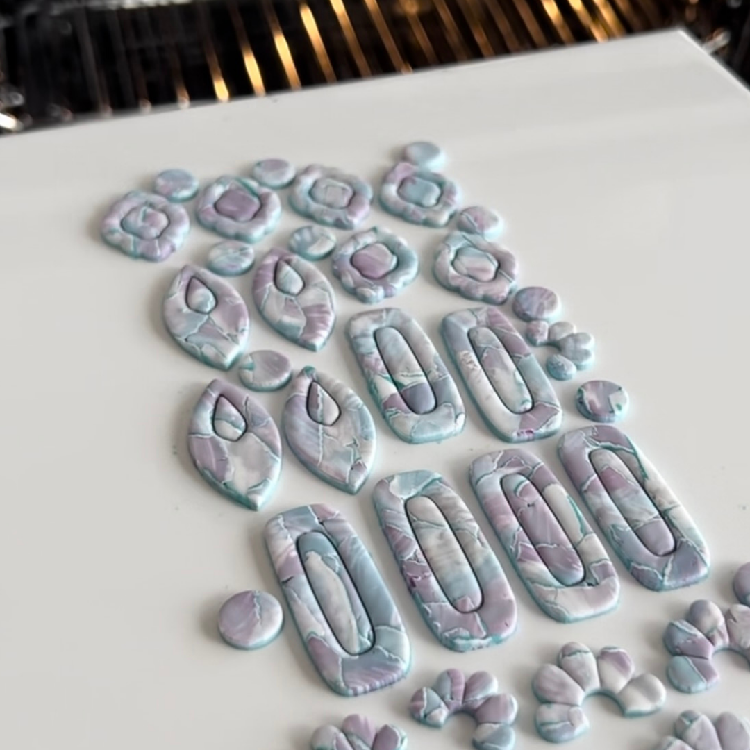 Polymer Clay Watercolour Technique - Printable Tutorial
