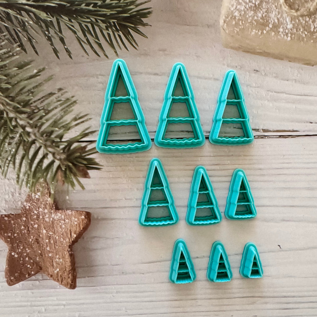 Slim Tiered Christmas Tree Cutter