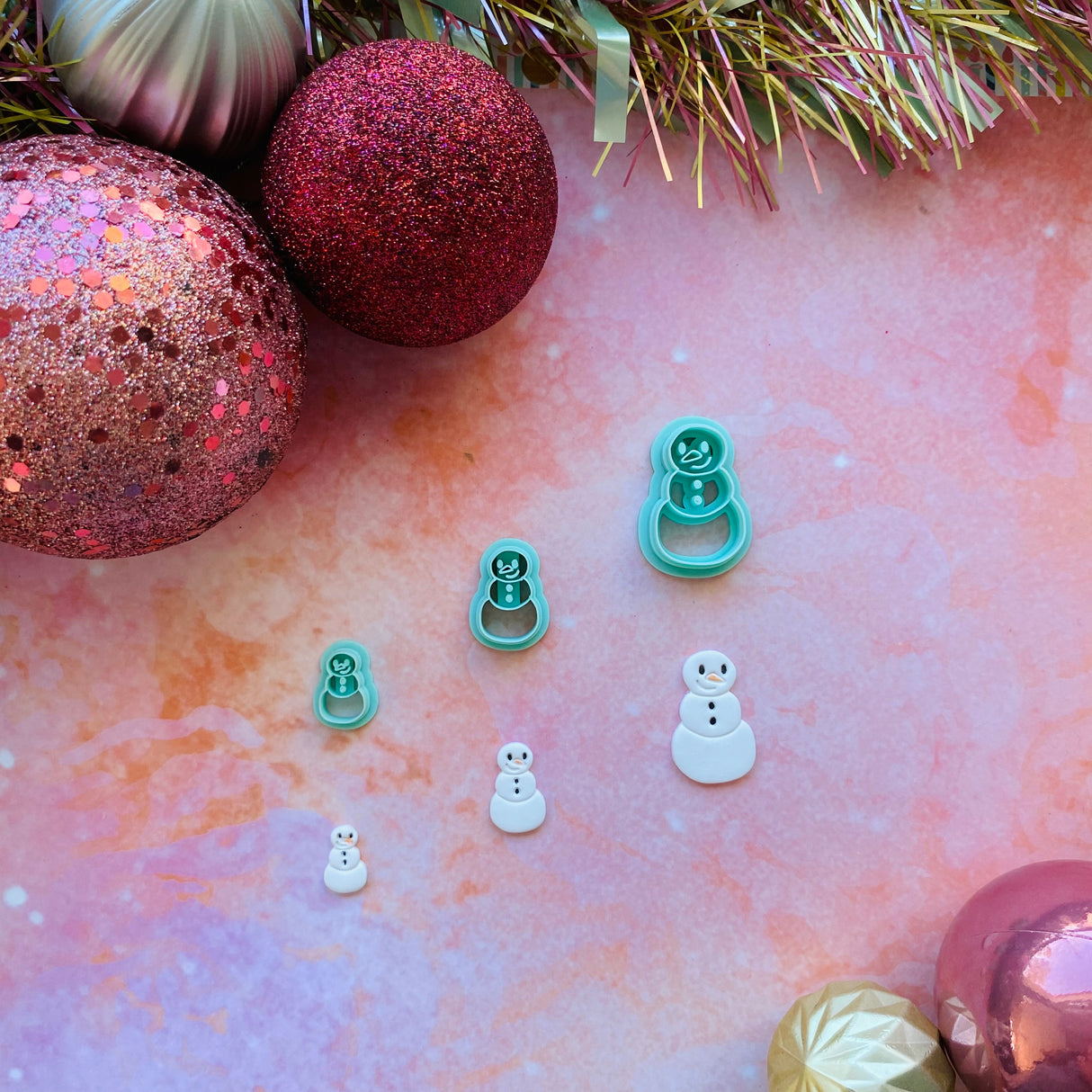 Happy Snowman Cutter
