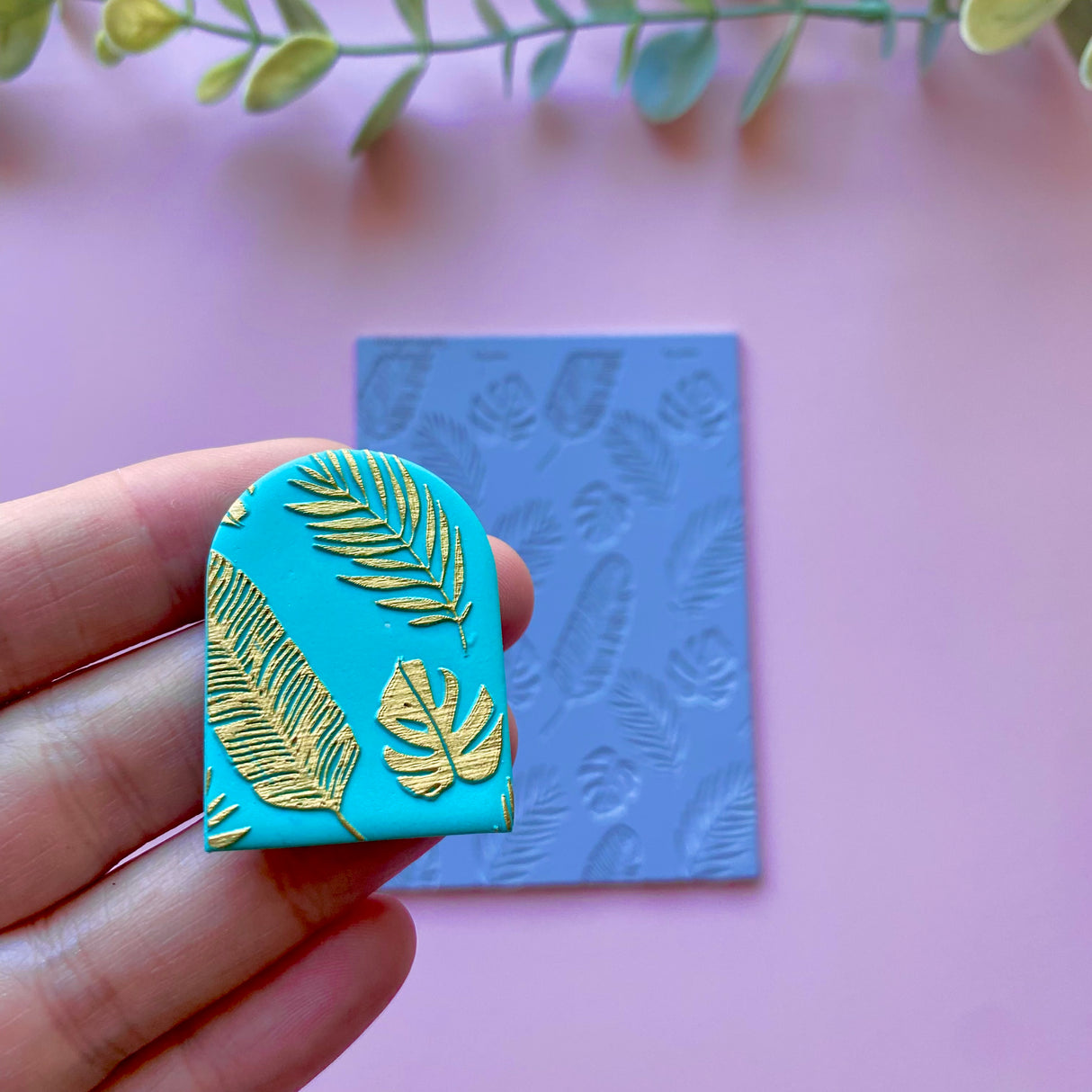 Tropical Leaves - Texture Mat
