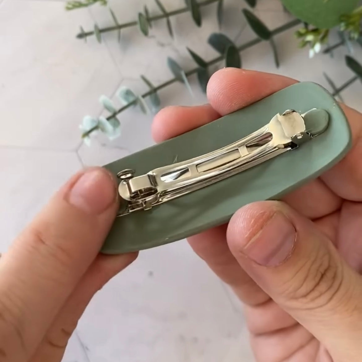 Classic Hair Clip Barette Cutter Set STL - digital download