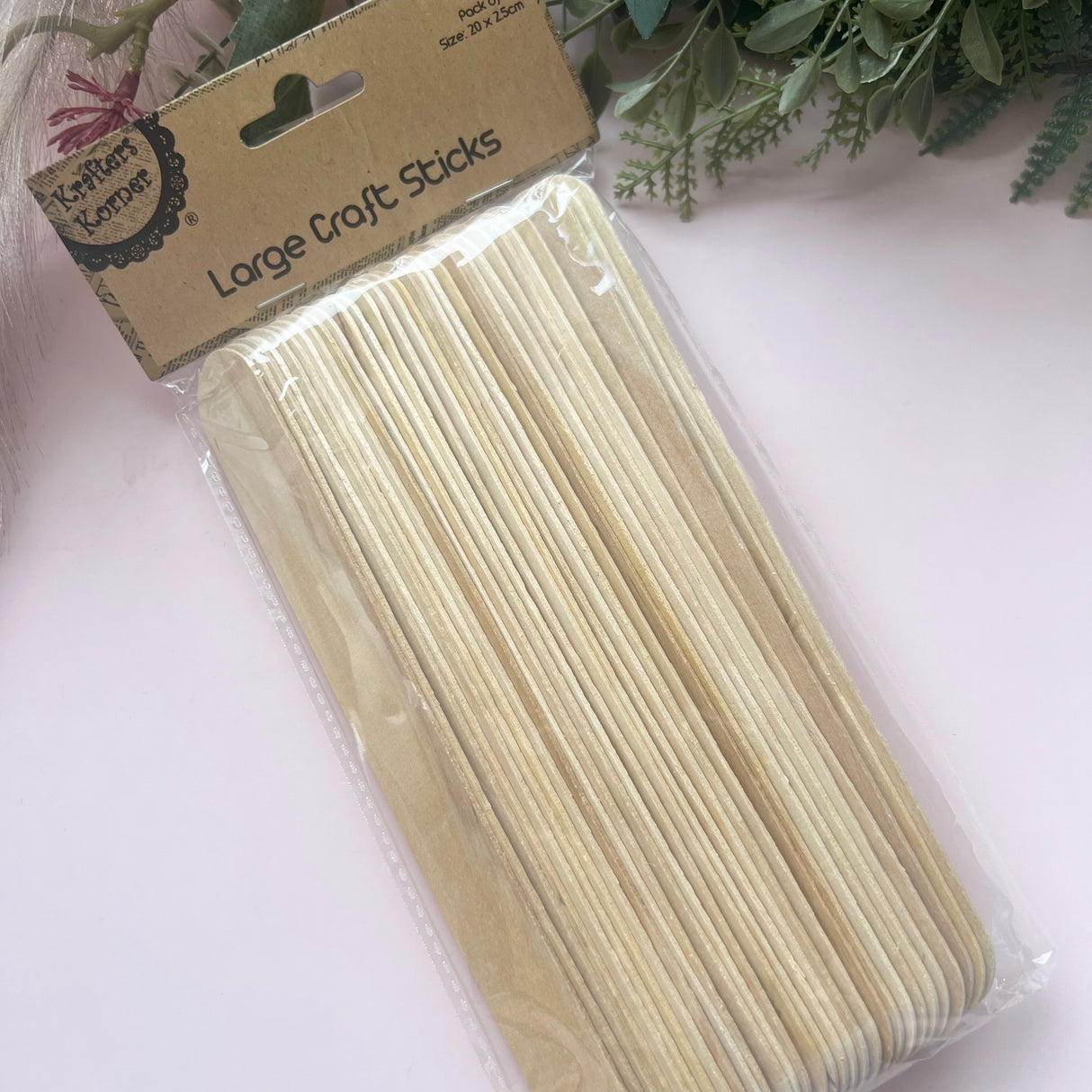 Secret Stash Item - Large Craft Sticks (aka big pop sticks)
