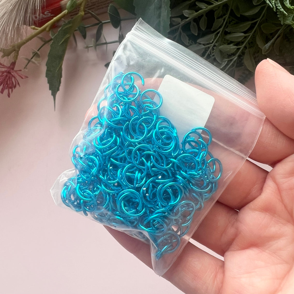 Secret Stash Item - Coloured Jump Rings