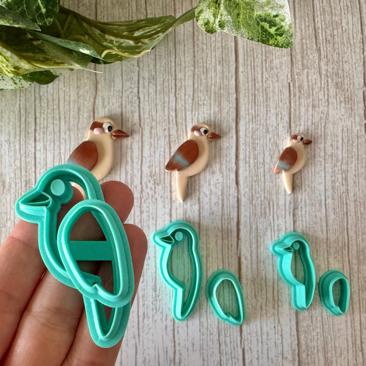 Kookaburra Bird Stacks Cutter Set