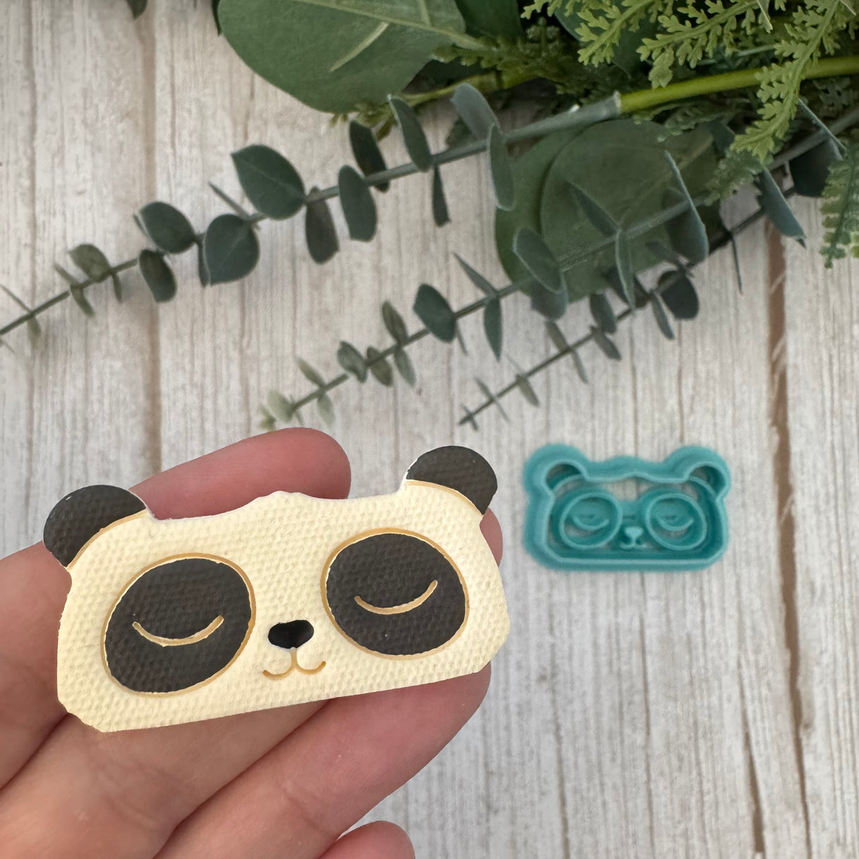 Panda Hair Clip Cutter