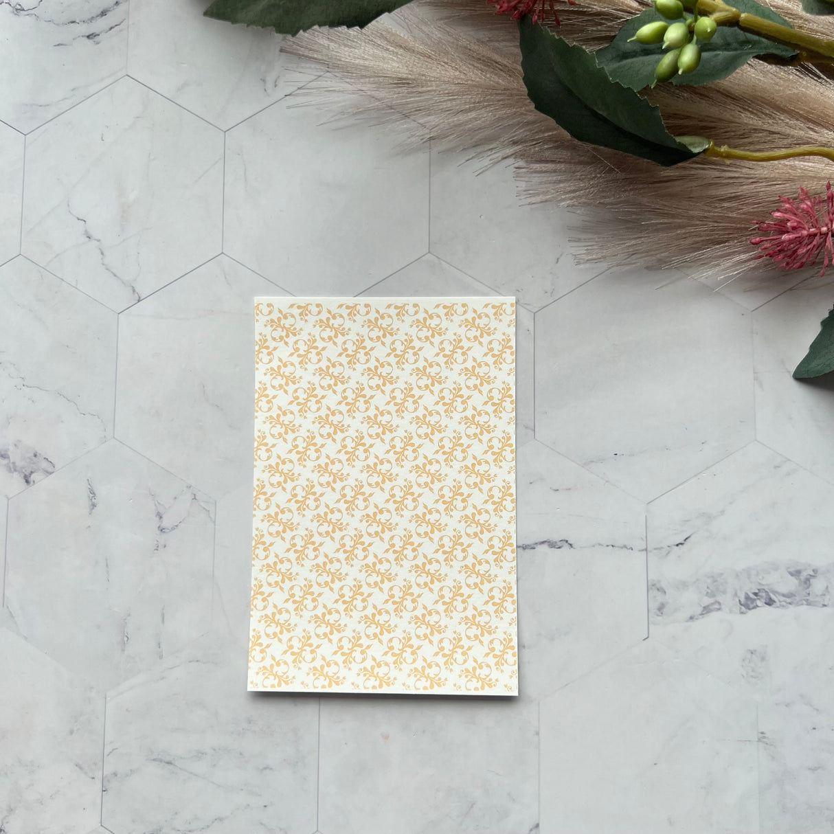 Victorian Fleur - Water Soluble Transfer