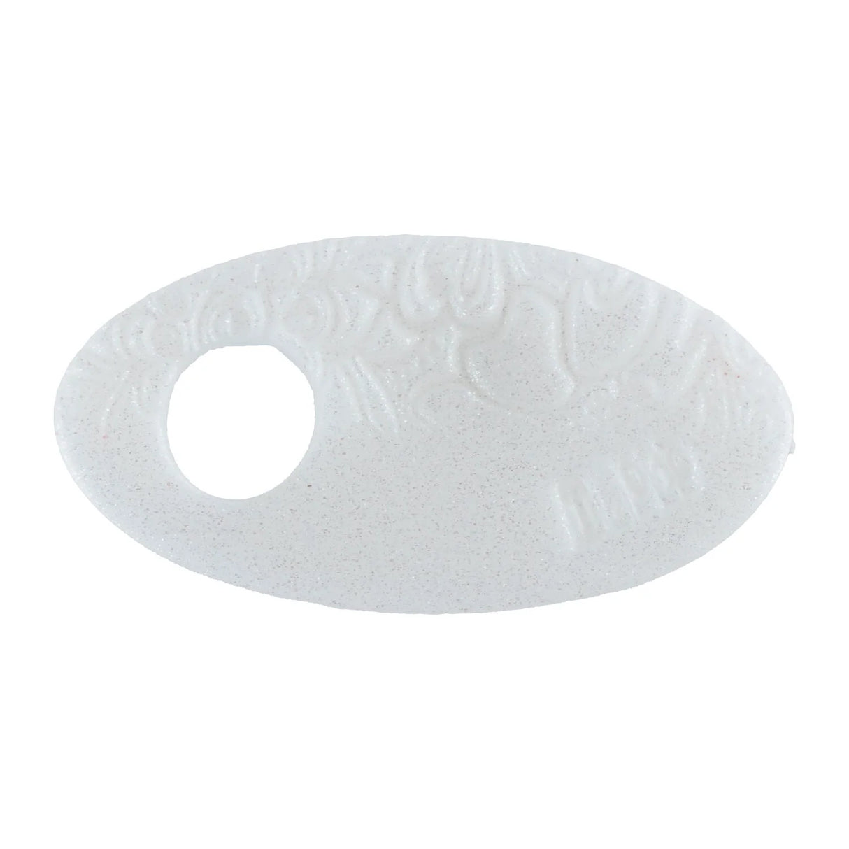 Cernit Translucent - White Glitter